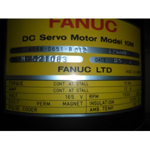 Электродвигатель Fanuc 10M A06B-0651-B012