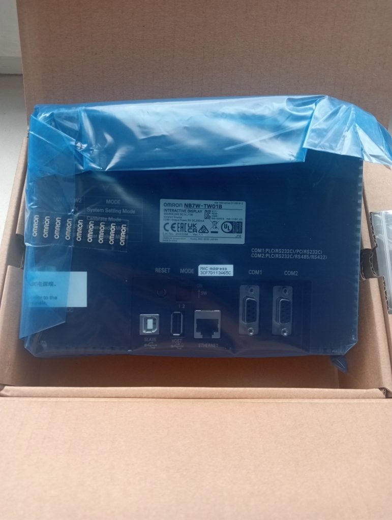 Панель управления OMRON NB7W-TW01B